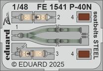 P-40N seatbelts STEEL 1/48 