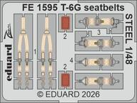 T-6G seatbelts STEEL 1/48 