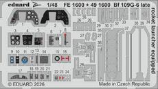 Bf 109G-6 late (rocket launcher equipped) 1/48 