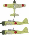 A6M5 Zero national marking 1/32 A6M5 Zero national marking 1/32