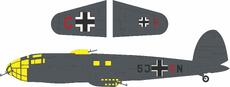 He 111P-1 code letters 1/32 
