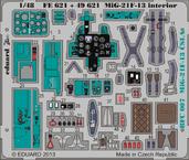 MiG-21F‐13チェコスロバキア人民軍　接着剤塗布済　エッチングパーツセット 1/48 