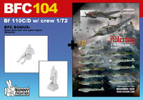 Bf 110C/D w/ crew 1/72 