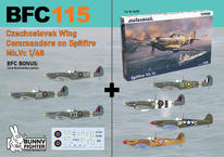 Czechoslovak Wing Commanders on Spitfire Mark Vc 1/48 