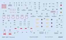 P-38 stencils 1/48 