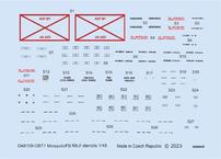 Mosquito FB Mk.II stencils 1/48 