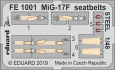 MiG-17F upínací pásy OCEL 1/48 