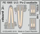 U-2 / Po-2 seatbelts STEEL 1/48 