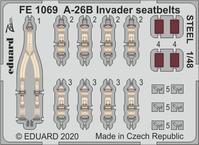 A-26B Invader seatbelts STEEL 1/48 