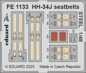 HH-34J upínací pásy OCEL 1/48 