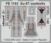 Su-57 seatbelts STEEL 1/48 