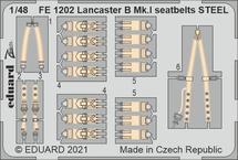 Lancaster B Mk.I seatbelts STEEL 1/48 