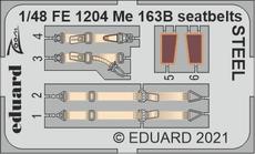 Me 163B upínací pásy OCEL 1/48 