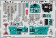 MiG-21MF Weekend 1/48 