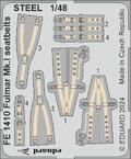 Fulmar Mk.I seatbelts STEEL 1/48 