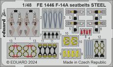 F-14A upínací pásy OCEL 1/48 