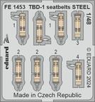 TBD-1 seatbelts STEEL 1/48 