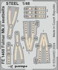 Fulmar Mk.II seatbelts STEEL 1/48 