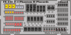 F-4 placards 1/48 