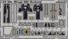 Mirage IIIC Weekend 1/48 