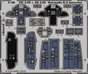 トーネードF.3 　内装　接着剤塗布済 1/48 