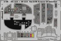 Su-24M フェンサー D 内装　接着剤塗装 1/48 