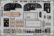 PV-1　内装　接着剤塗布済 1/48 