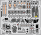 Me 410B-2/U-4　内装　接着剤塗布済 1/48 