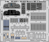 ウェセックス HU.5　内装　接着剤塗布済 1/48 
