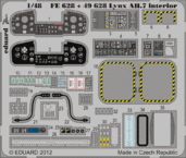 リンクス AH.7　内装　接着剤塗布済 1/48 