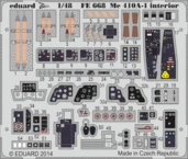 Me 410A-1 interiér S.A. 1/48 