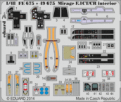 Mirage F.1CT/CR interiér S.A. 1/48 