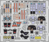 JAS-39B/D interiér S.A. 1/48 
