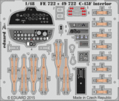 C-45F　内装　接着剤塗布済 1/48 