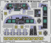 B-1B　内装　接着剤塗装済 1/48 