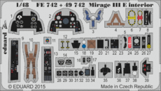 ミラージュ III E　内装 1/48 