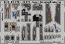 Super Étendard interior 1/48 