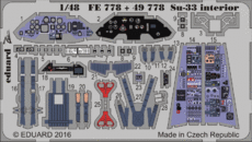 Su-33 interior 1/48 