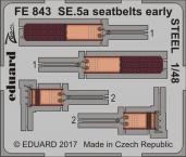 SE.5a　初期型シートベルト　スチール 1/48 