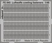 ルフトバッフェ　カウリングファスナー 1/48 