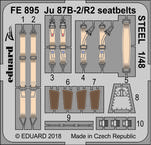 Ju 87B-2/R2 seatbelts STEEL 1/48 