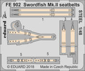 Swordfish Mk.II upínací pásy OCEL 1/48 