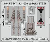 Su-35S　シートベルト　スチール 1/48 