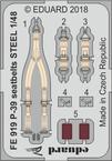 P-39 seatbelts STEEL 1/48 