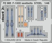 F-100D seatbelts STEEL 1/48 