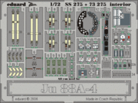 Ju 88A-4 interiér 1/72 