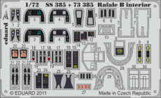 ラファール B　内装　接着剤塗布済 1/72 