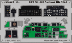 ヴァリアント BK.MK.I　内装　接着剤塗布済 1/72 