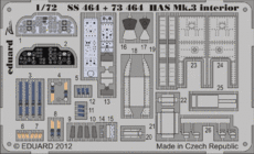 ウェセックス HAS Mk.3　接着剤塗布済 1/72 