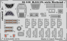 アヴィア B.534 IV シリーズ　ウィークエンド 　接着剤塗布済 1/72 